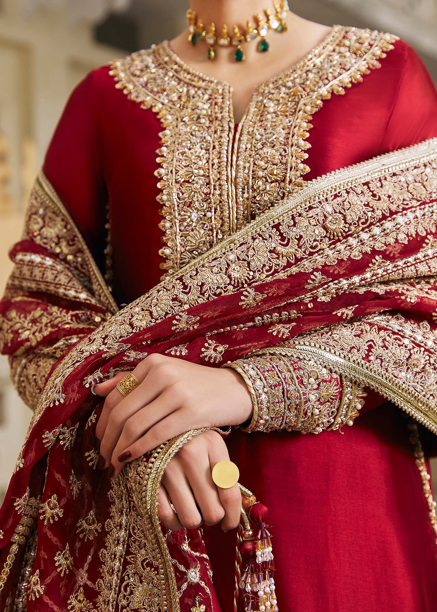 Kanwal Malik | Wedding Formals and Bridals | Noreen by Kanwal Malik - Designer Dress - Type: Ladies Clothes - Available at Libayah - 100% Original