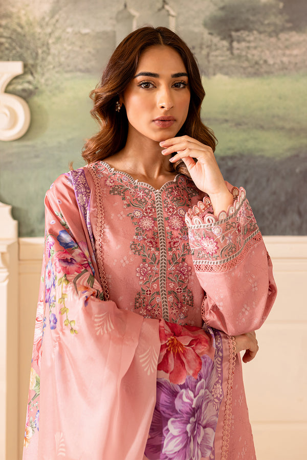 Farasha | Seraya Lawn 24 | FLORA by Farasha - Designer Dress - Type: Ladies Clothes - Available at Libayah - 100% Original