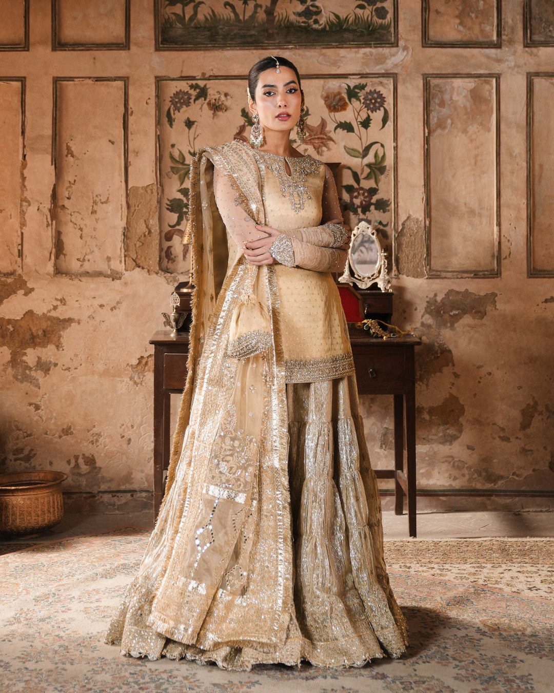 Faiza Saqlain | Zimmal Formals | Camillie by Faiza Saqlain - Designer Dress - Type: Ladies Clothes - Available at Libayah - 100% Original