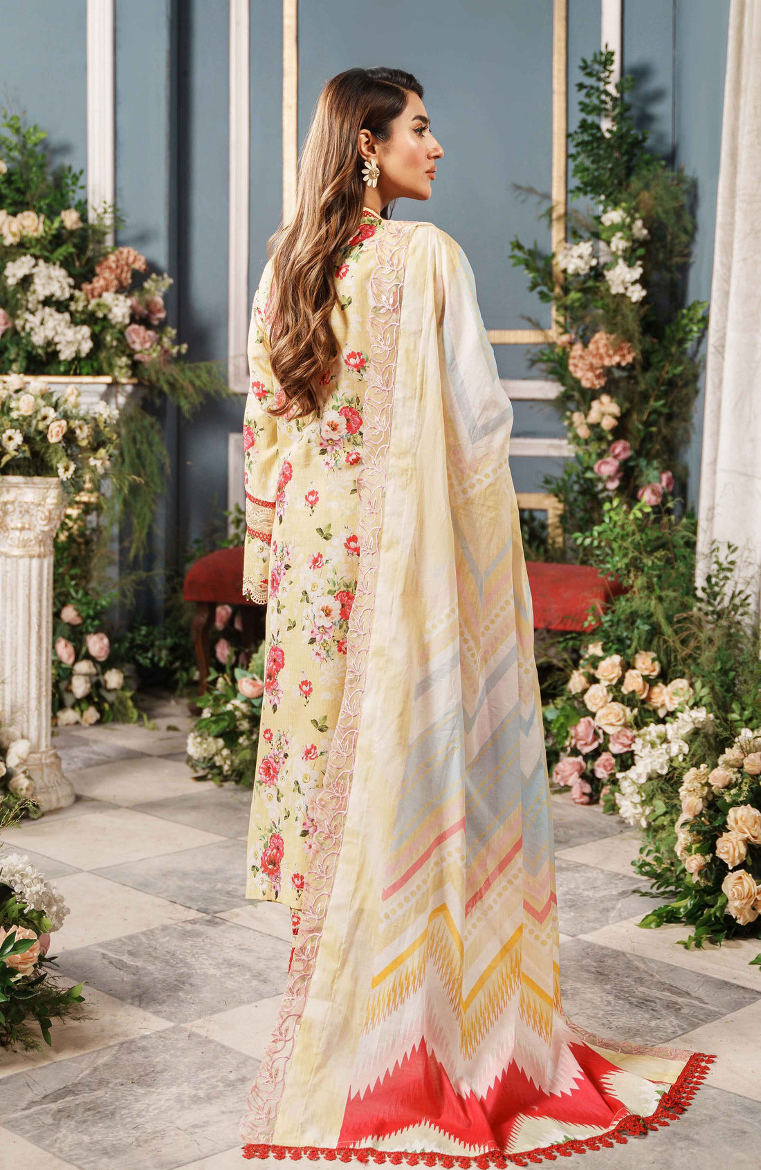 Al Zohaib | Printkari Cutwork Applique 24 | PCA-24-07 by Al Zohaib - Designer Dress - Type: Ladies Clothes - Available at Libayah - 100% Original