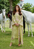 Elaf Premium | Luxury Lawn 25 | ELH-1A PISTACIA by Elaf Premium - Designer Dress - Type: Ladies Clothes - Available at Libayah - 100% Original