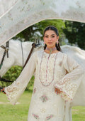 Elaf Premium | Luxury Lawn 25 | ELH-7A WHITE EMPRESS by Elaf Premium - Designer Dress - Type: Ladies Clothes - Available at Libayah - 100% Original