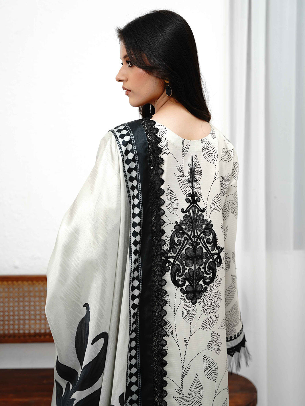 Bin Ilyas | Noura Viscose 24 | 73-B by Bin Ilyas - Designer Dress - Type: Ladies Clothes - Available at Libayah - 100% Original