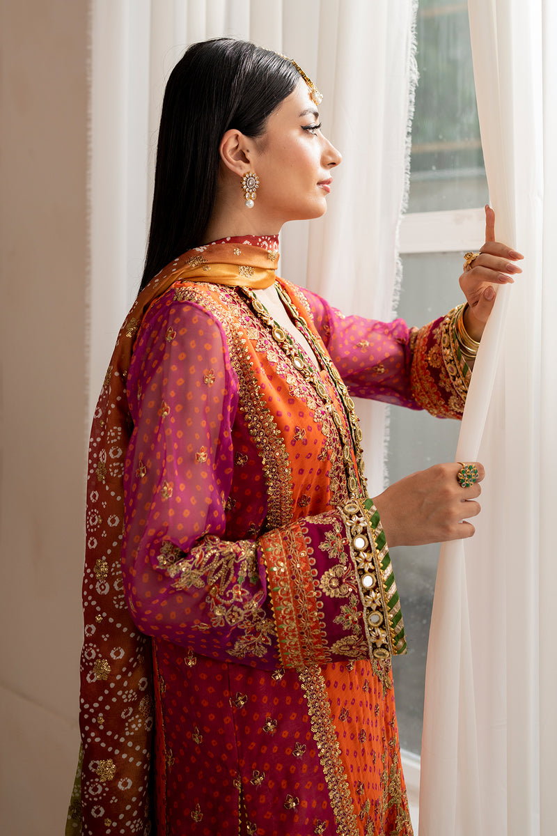 Baroque | Formal Collection | CHIFFON UF-706 by Baroque - Designer Dress - Type: Ladies Clothes - Available at Libayah - 100% Original