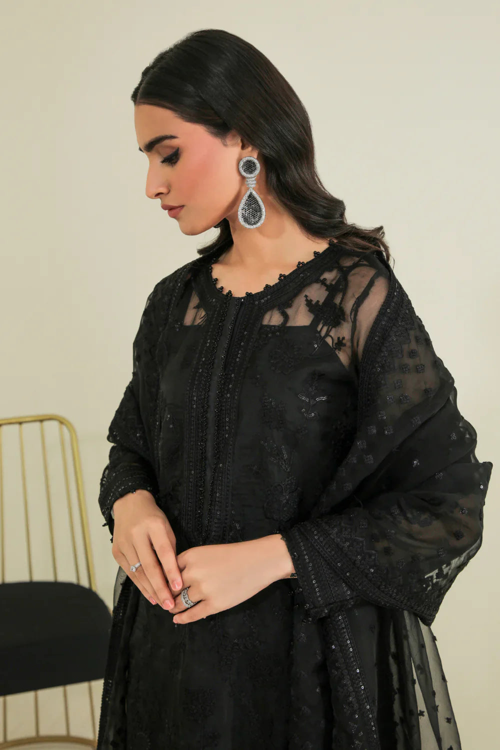 Baroque | Formals Collection | UF-235 by Baroque - Designer Dress - Type: Ladies Clothes - Available at Libayah - 100% Original