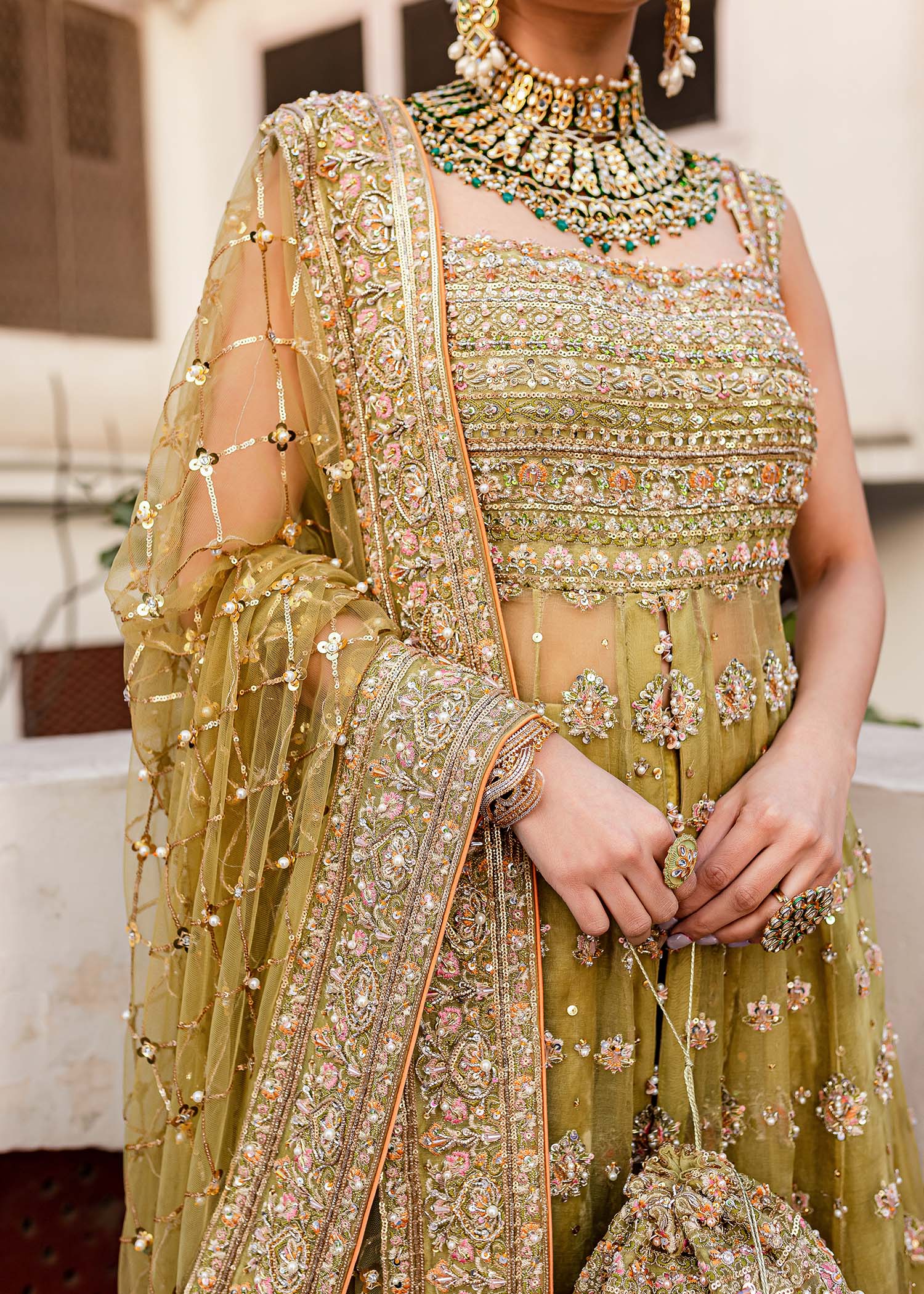 Kanwal Malik | Wedding Formals and Bridals | SUNEHRI by Kanwal Malik - Designer Dress - Type: Ladies Clothes - Available at Libayah - 100% Original