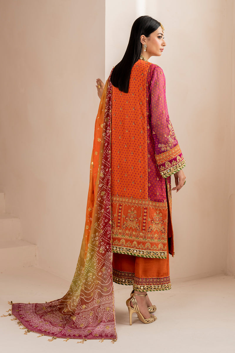 Baroque | Formal Collection | CHIFFON UF-706 by Baroque - Designer Dress - Type: Ladies Clothes - Available at Libayah - 100% Original