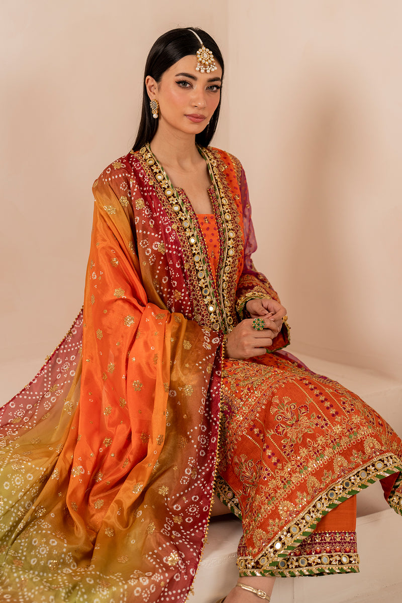 Baroque | Formal Collection | CHIFFON UF-706 by Baroque - Designer Dress - Type: Ladies Clothes - Available at Libayah - 100% Original