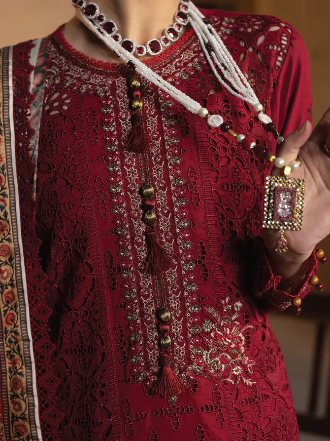 Faiza Faisal | Maya Luxury Lawn | Elif by Faiza Faisal - Designer Dress - Type: Ladies Clothes - Available at Libayah - 100% Original