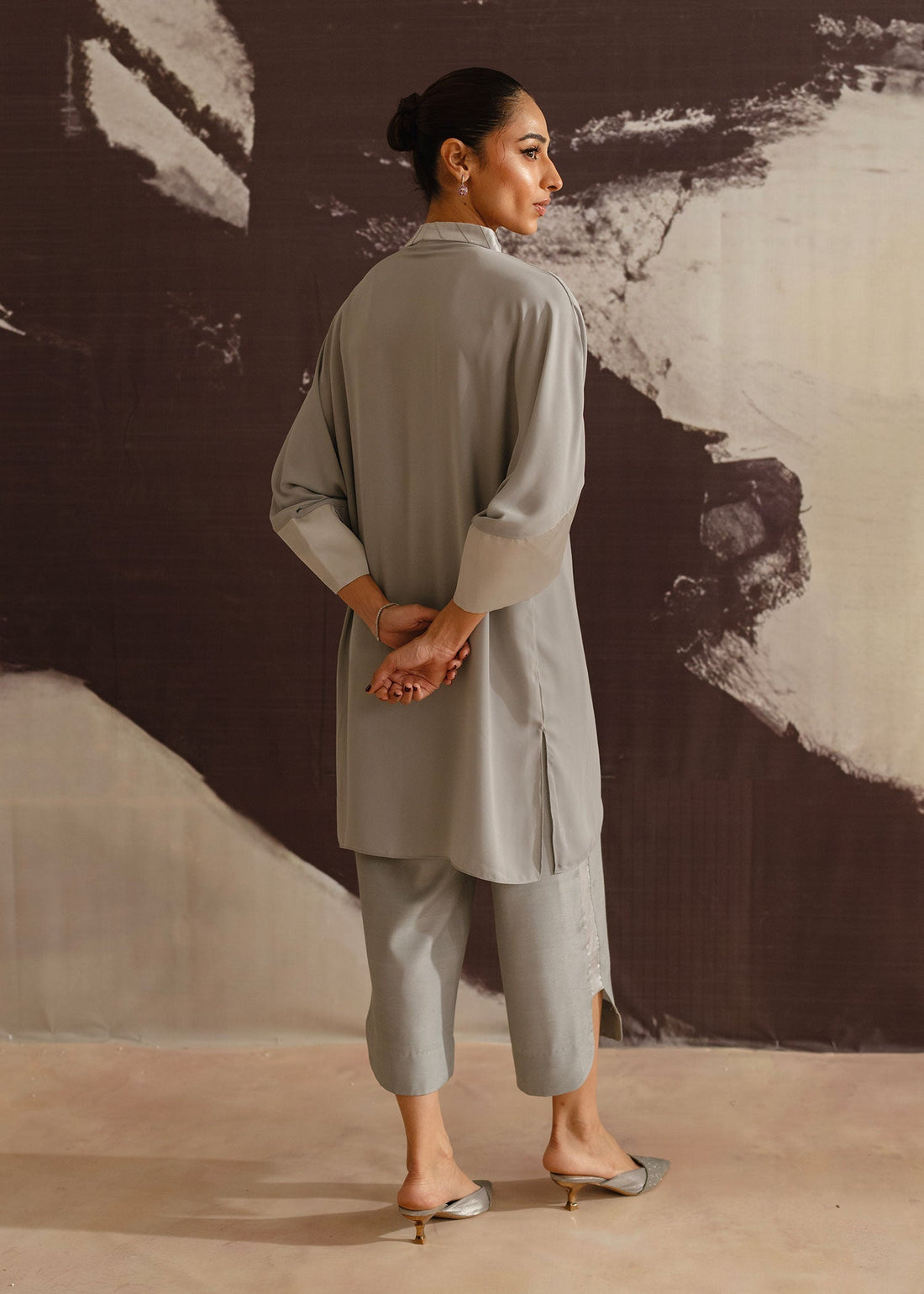 Mahgul | Eye of Cemal | Grey Jewel by Mahgul - Designer Dress - Type: Ladies Clothes - Available at Libayah - 100% Original
