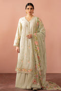 Cross Stitch | Cambric Lawn 24 | PISTACHIO FROST by Cross Stitch - Designer Dress - Type: Casuals - Available at Libayah - 100% Original