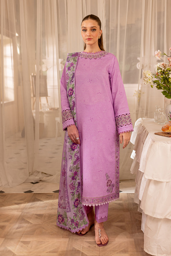 Farasha | Seraya Lawn 24 | VOILET by Farasha - Designer Dress - Type: Ladies Clothes - Available at Libayah - 100% Original