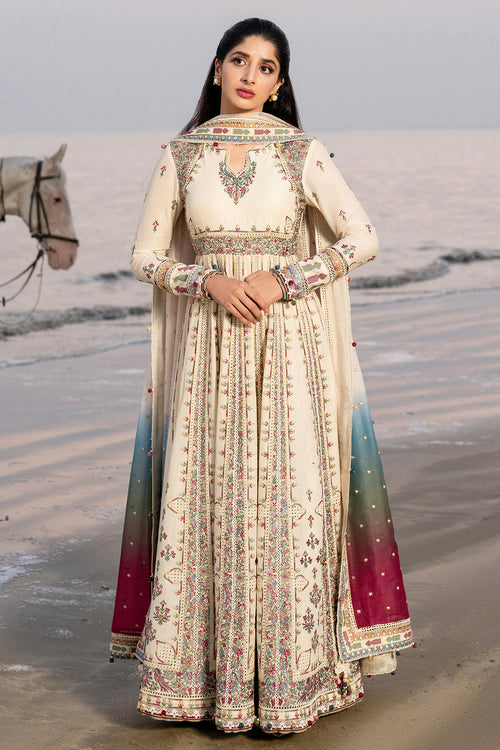Jazmin | Shahkaar Luxury Lawn 25 | SL25-D9 by Jazmin - Designer Dress - Type: Ladies Clothes - Available at Libayah - 100% Original