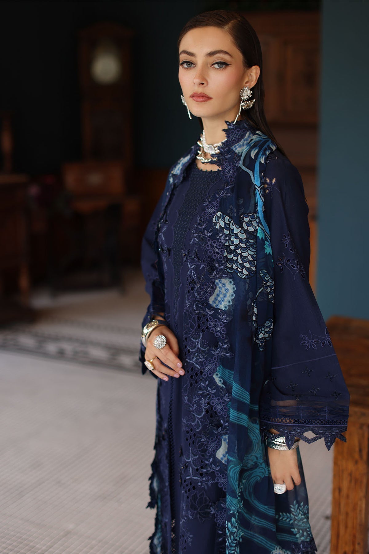 Nureh | Maya Lawn | NS-158 by Nureh - Designer Dress - Type: Ladies Clothes - Available at Libayah - 100% Original