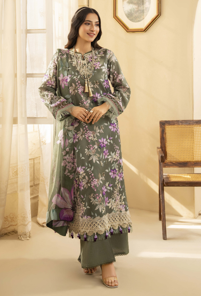 Humdum | Senora Lawn 25 | Senora - D06 by Humdum - Designer Dress - Type: Ladies Clothes - Available at Libayah - 100% Original