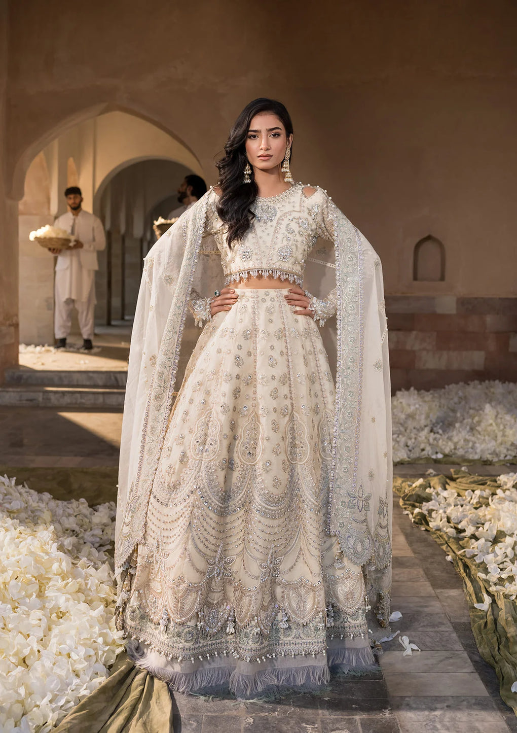 Elaf Premium | Formal Handwork Collection | EFH-06 GHAZAL by Elaf Premium - Designer Dress - Type: Ladies Clothes - Available at Libayah - 100% Original