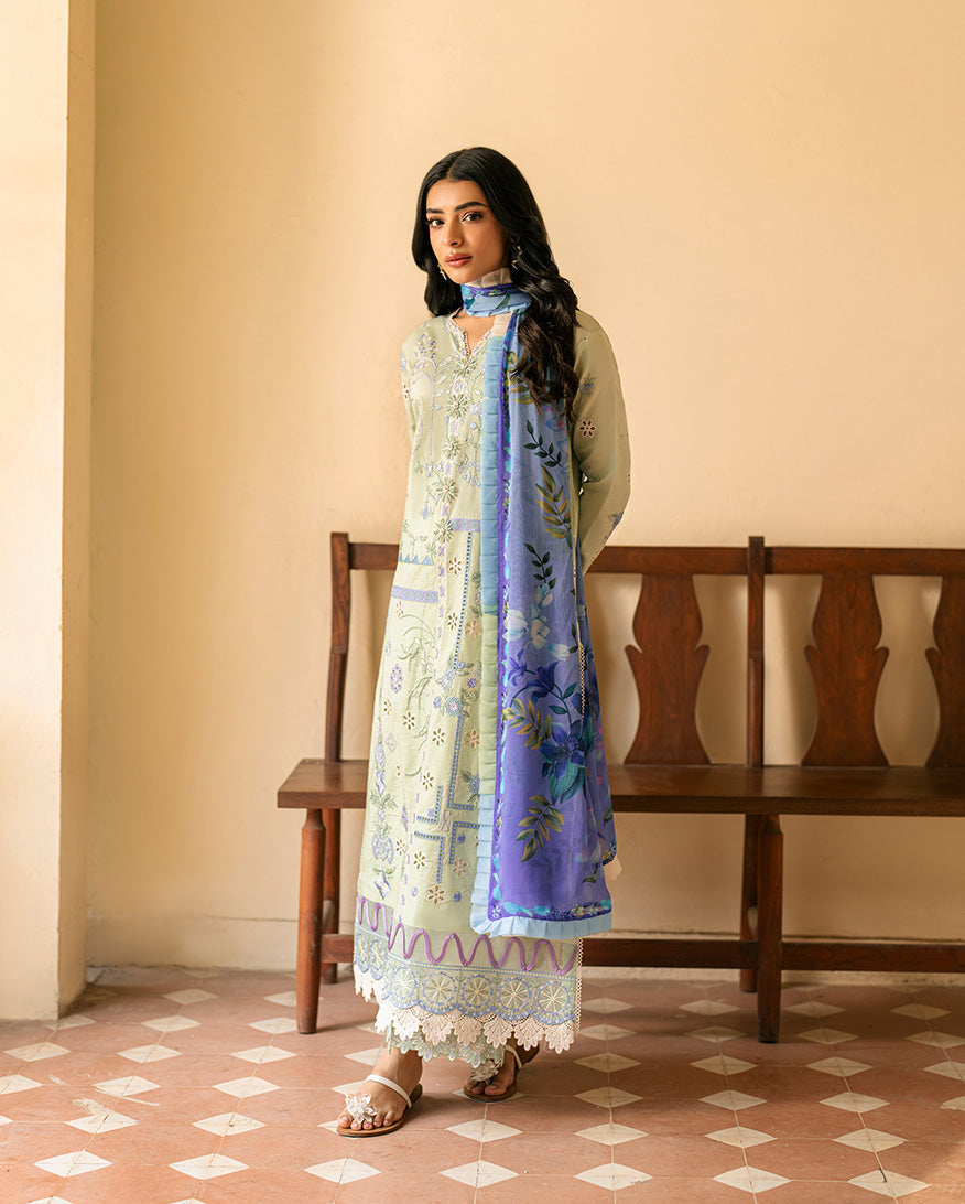 Roheenaz | Aashiyana Lawn |Zumar by Roheenaz - Designer Dress - Type: Ladies Clothes - Available at Libayah - 100% Original
