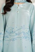 Farasha | Thread Lines Embroidered | Ash Mist by Farasha - Designer Dress  - Type : Ladies Clothes - Available at Libayah - 100% Original 