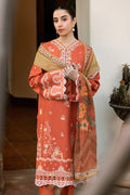 Farasha | Summer Weaves Embroidered Lawn | Orange Petal by Farasha - Designer Dress - Type: Ladies Clothes - Available at Libayah - 100% Original