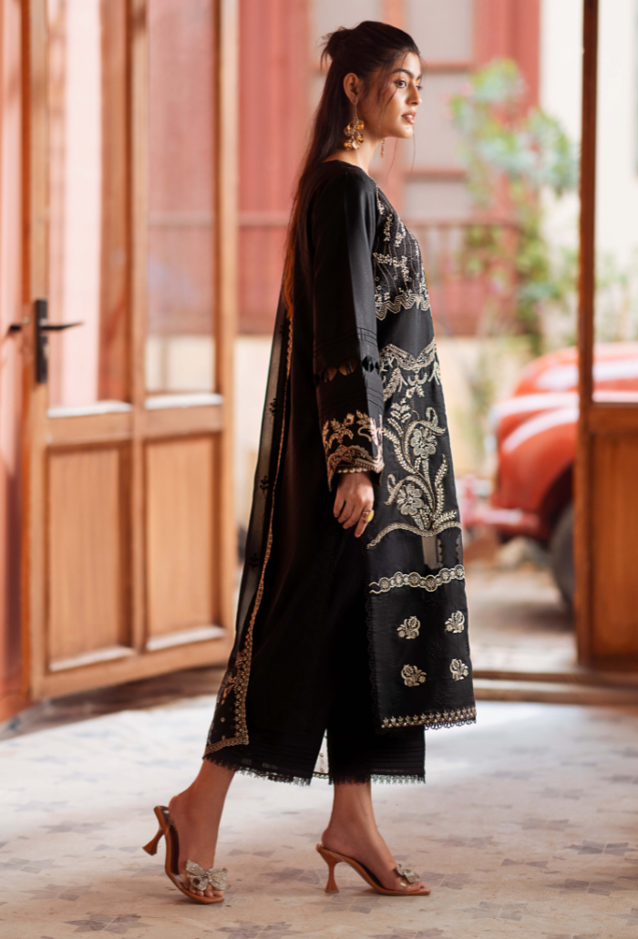 Humdum | Lala Rukh Lawn | Lalarukh - D03 by Humdum - Designer Dress - Type: Ladies Clothes - Available at Libayah - 100% Original