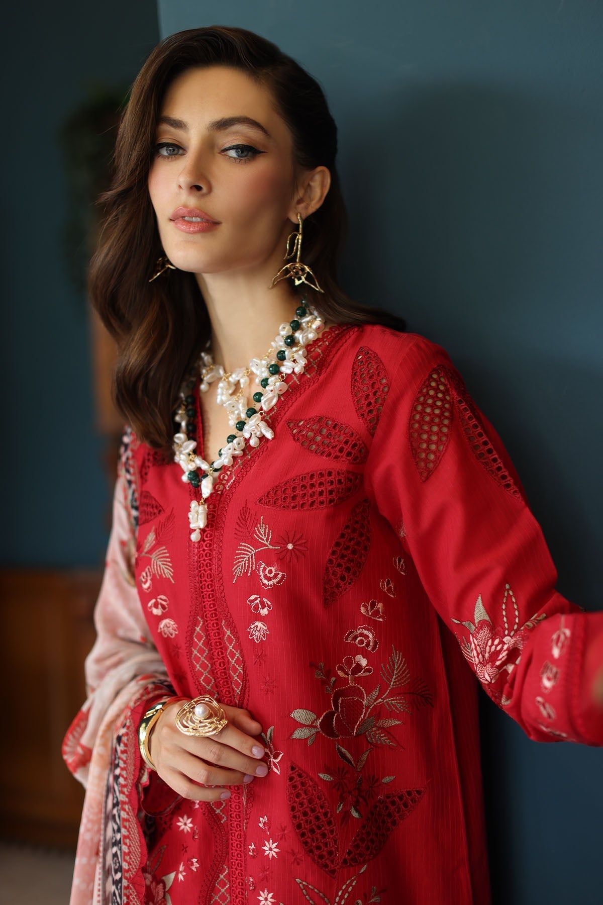 Nureh | Maya Lawn | NS-157 by Nureh - Designer Dress - Type: Ladies Clothes - Available at Libayah - 100% Original