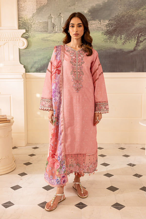 Farasha | Seraya Lawn 24 | FLORA by Farasha - Designer Dress - Type: Ladies Clothes - Available at Libayah - 100% Original
