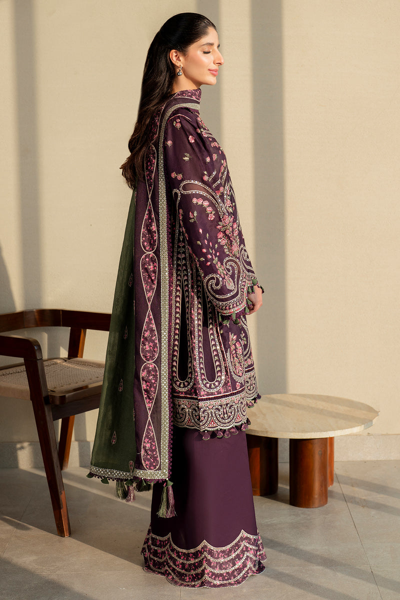 Jazmin | Shahkaar Luxury Lawn 25 | SL25-D6 by Jazmin - Designer Dress - Type: Ladies Clothes - Available at Libayah - 100% Original