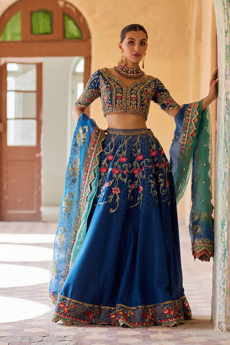 Mina Hassan | Formal Dholki Collection | Abeer by Mina Hassan - Designer Dress - Type: Ladies Clothes - Available at Libayah - 100% Original