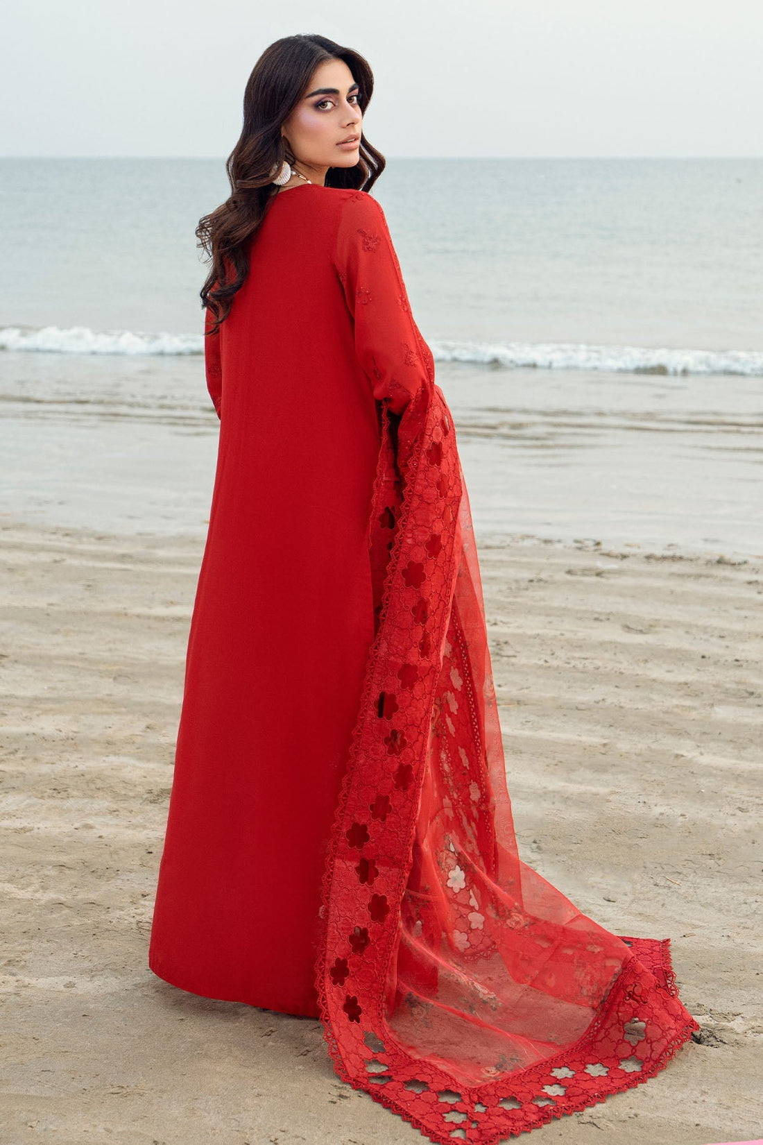 Nureh | Khuwab Luxury Lawn | NE-147 by Nureh - Designer Dress - Type: Ladies Clothes - Available at Libayah - 100% Original
