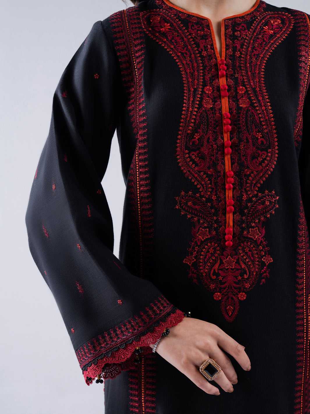 Faiza Faisal | Winter Edit 2024 | ZAREEN by Faiza Faisal - Designer Dress - Type: Ladies Clothes - Available at Libayah - 100% Original