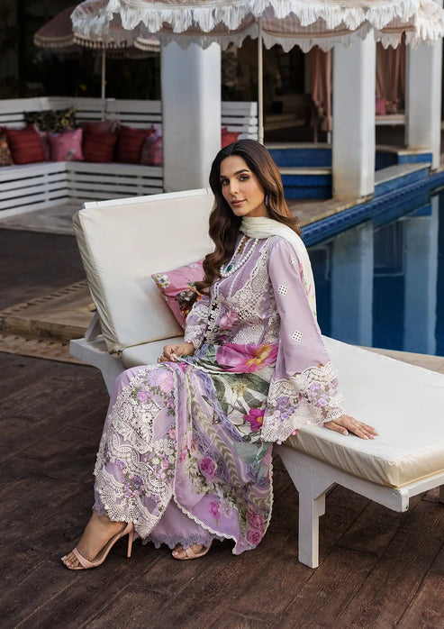 Kahf Premium | Luxury Lawn 25 | KLR-11 Bloom by Kahf Premium - Designer Dress - Type: Ladies Clothes - Available at Libayah - 100% Original