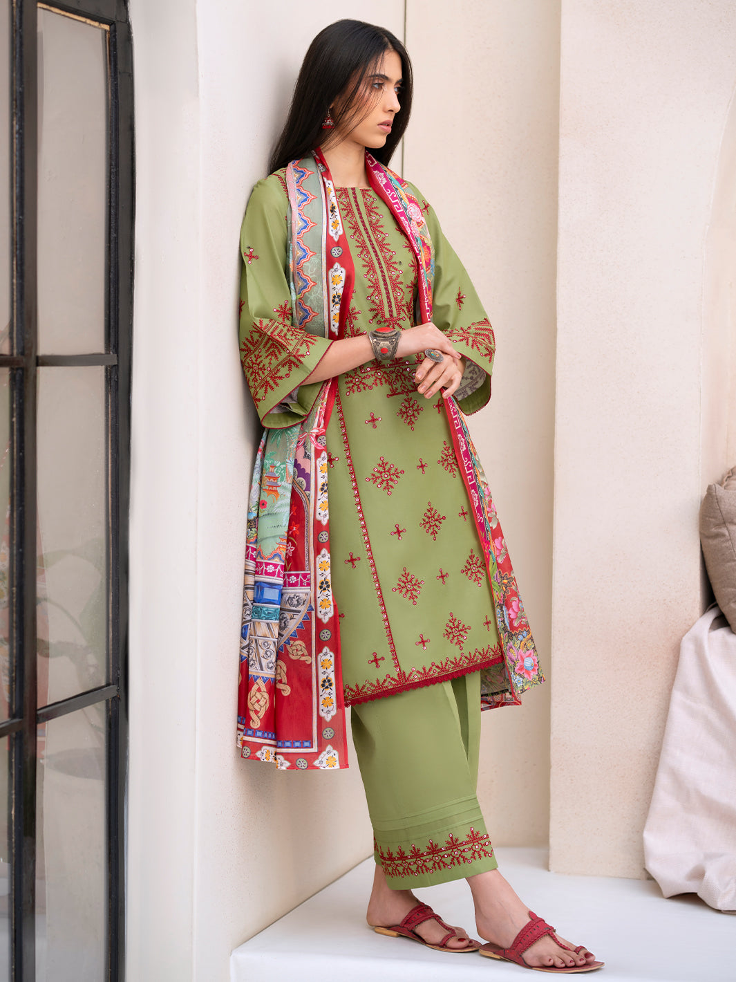Bin Ilyas | Aaina Summer Edit 25 | 83 - A by Bin Ilyas - Designer Dress - Type: Ladies Clothes - Available at Libayah - 100% Original