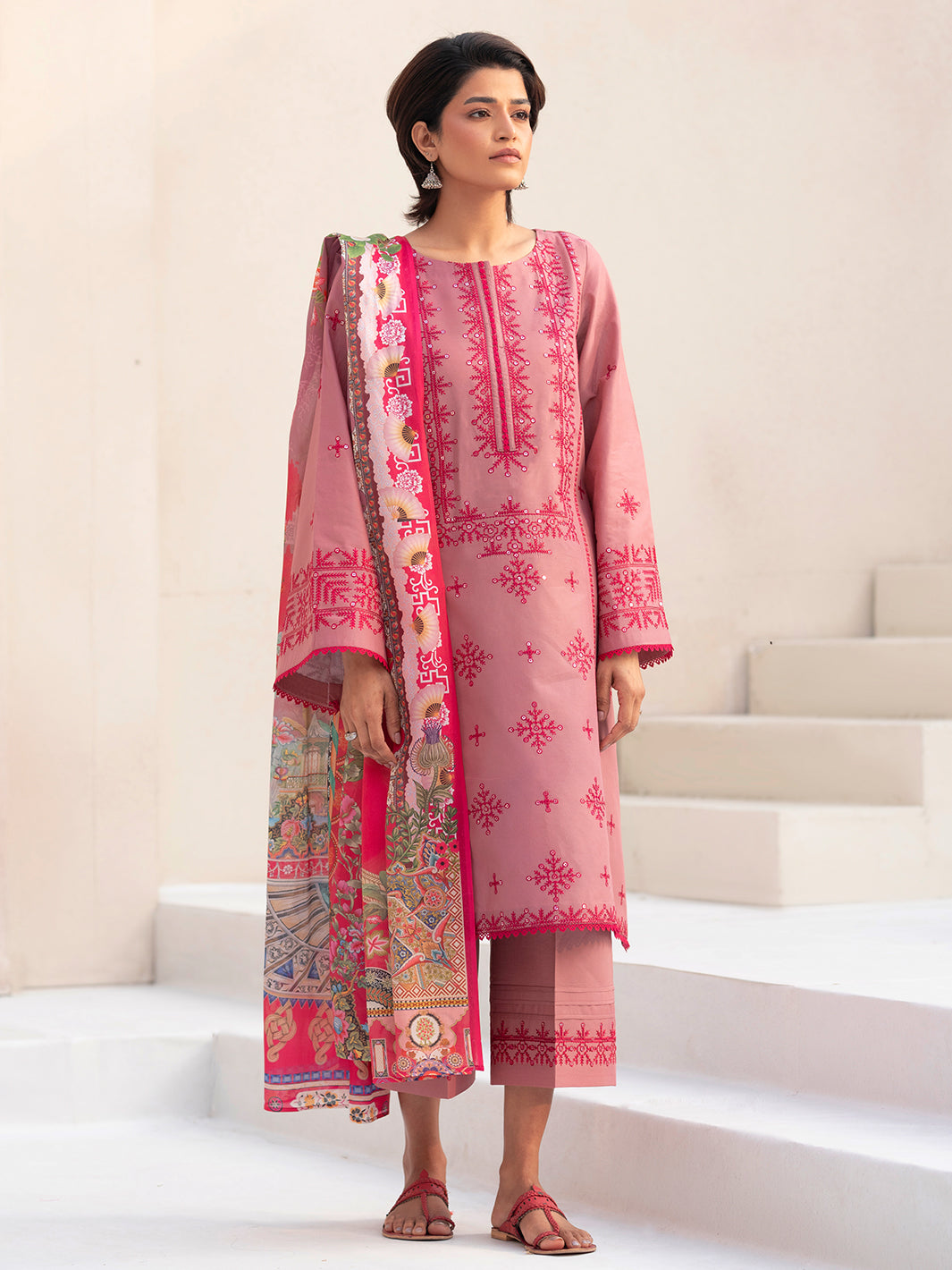 Bin Ilyas | Aaina Summer Edit 25 | 83 - B by Bin Ilyas - Designer Dress - Type: Ladies Clothes - Available at Libayah - 100% Original