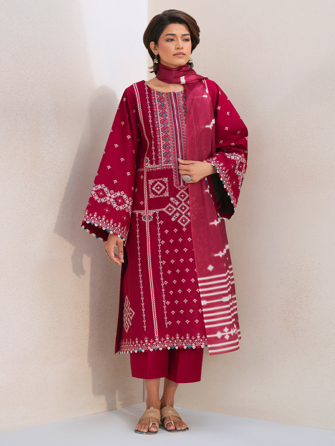 Bin Ilyas | Aaina Summer Edit 25 | 84 - A by Bin Ilyas - Designer Dress - Type: Ladies Clothes - Available at Libayah - 100% Original