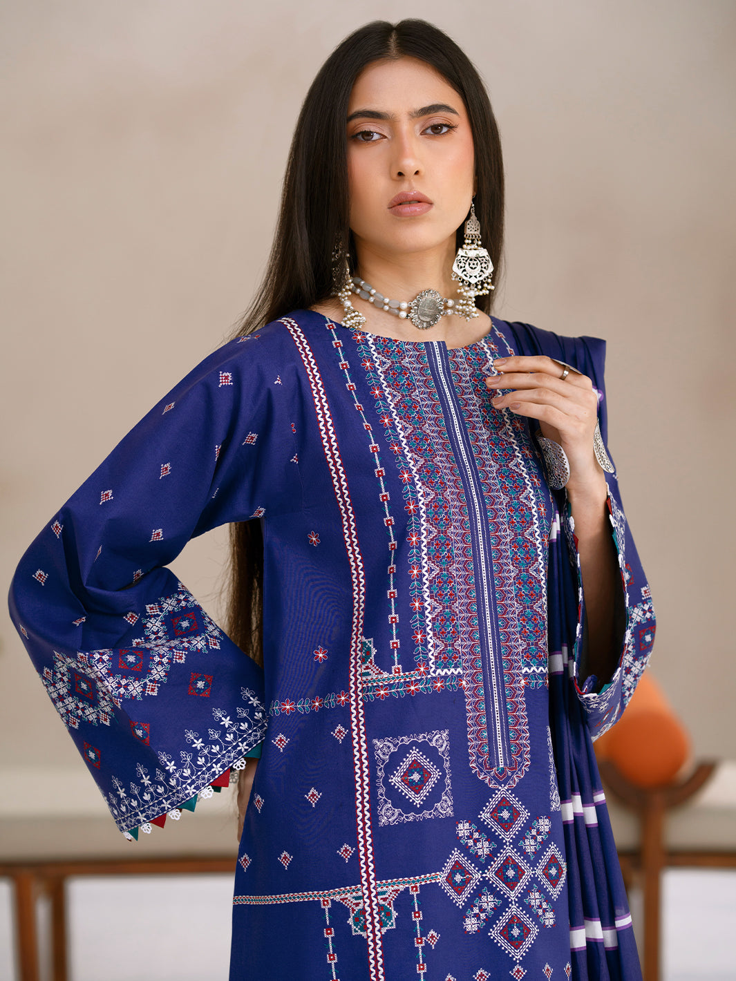 Bin Ilyas | Aaina Summer Edit 25 | 84 - B by Bin Ilyas - Designer Dress - Type: Ladies Clothes - Available at Libayah - 100% Original