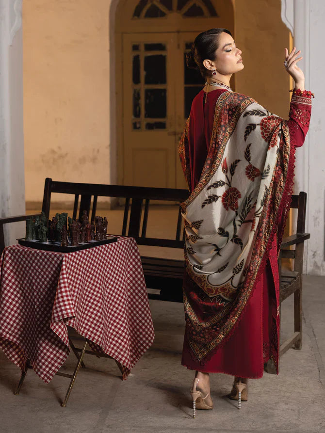Faiza Faisal | Maya Luxury Lawn | Elif by Faiza Faisal - Designer Dress - Type: Ladies Clothes - Available at Libayah - 100% Original