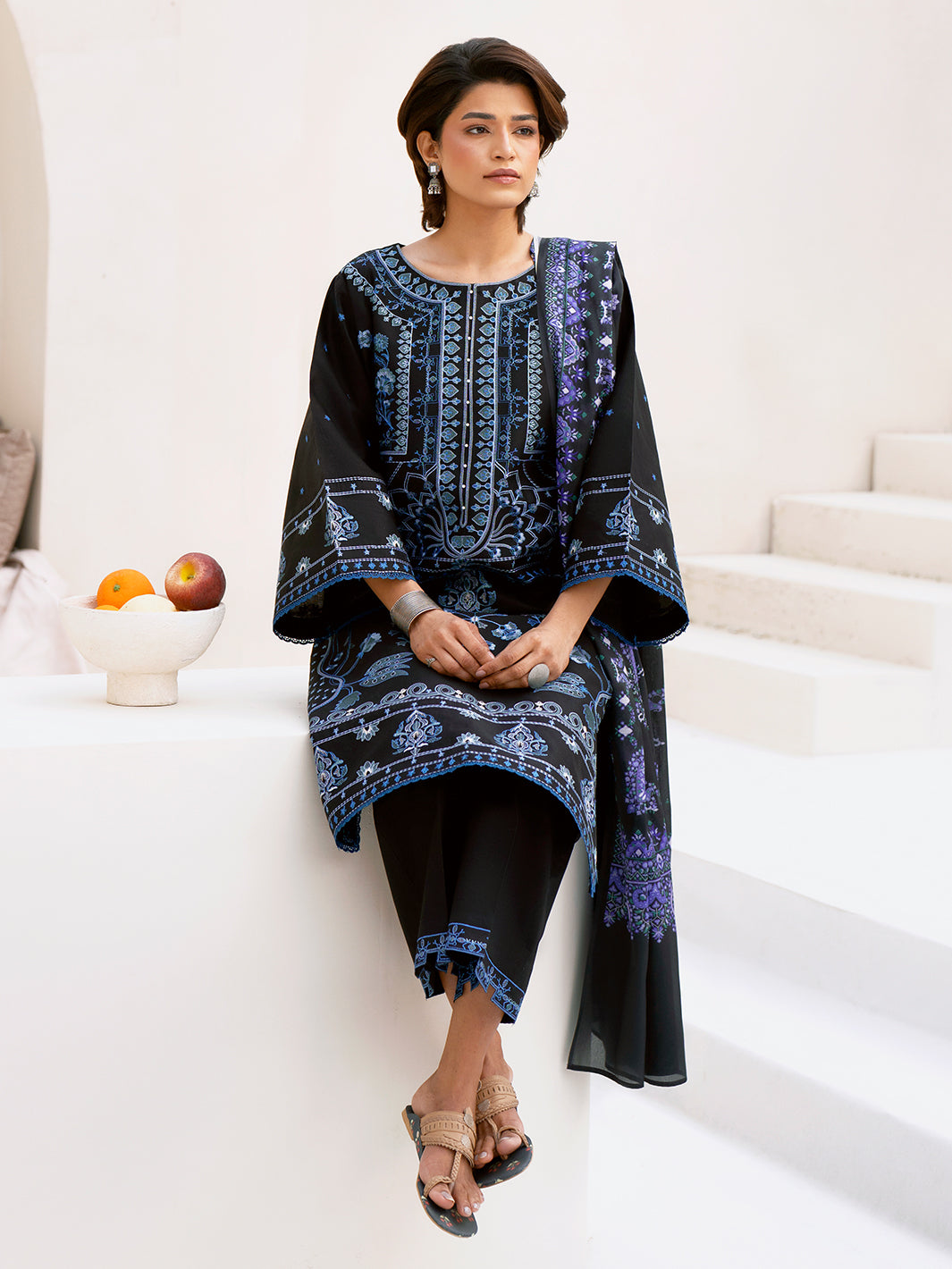 Bin Ilyas | Aaina Summer Edit 25 | 87 - A by Bin Ilyas - Designer Dress - Type: Ladies Clothes - Available at Libayah - 100% Original