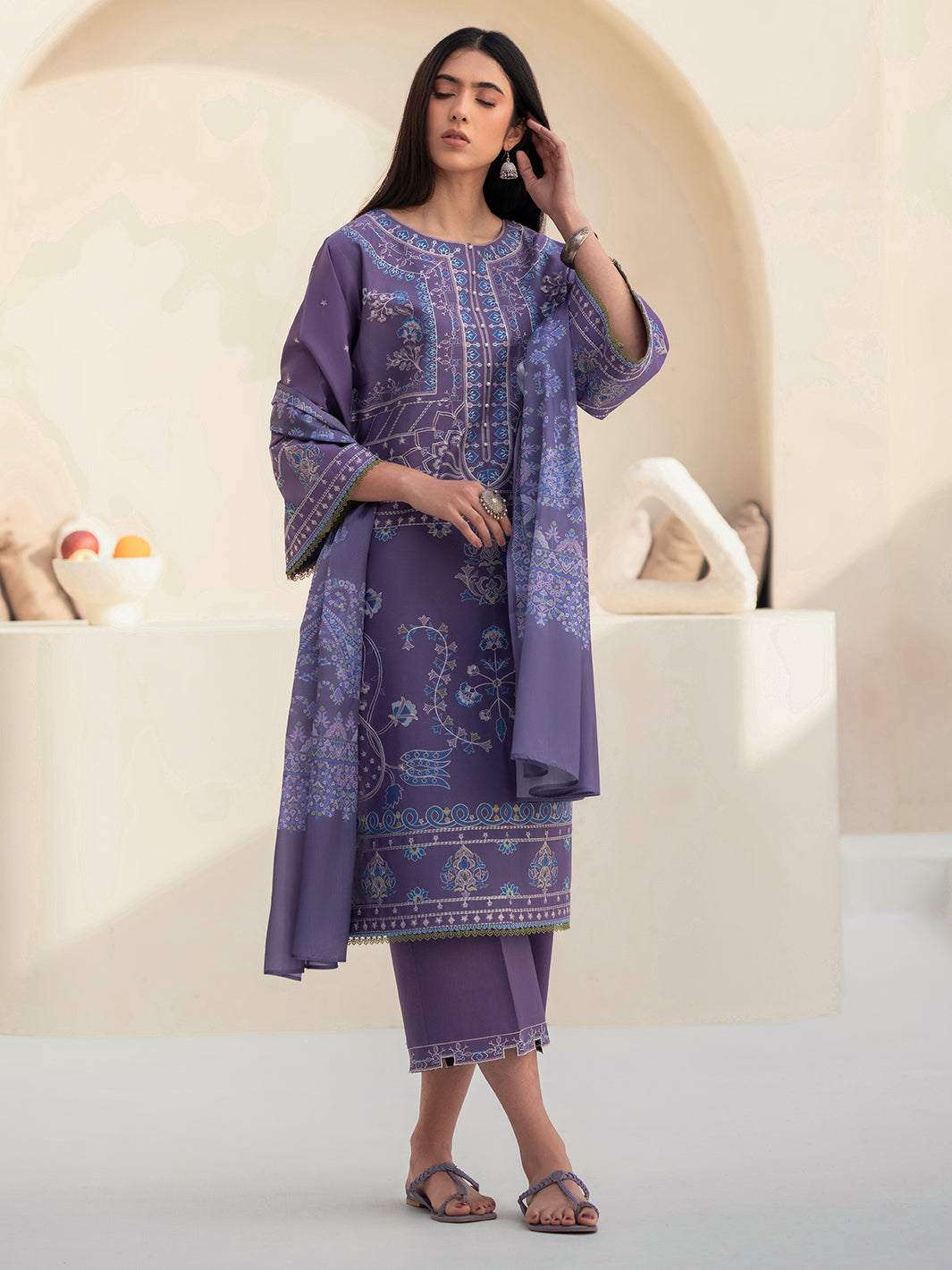 Bin Ilyas | Aaina Summer Edit 25 | 87 - B by Bin Ilyas - Designer Dress - Type: Ladies Clothes - Available at Libayah - 100% Original
