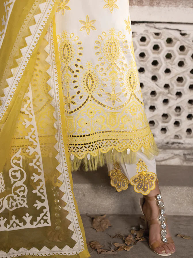 Faiza Faisal | Maya Luxury Lawn | Ceren by Faiza Faisal - Designer Dress - Type: Ladies Clothes - Available at Libayah - 100% Original