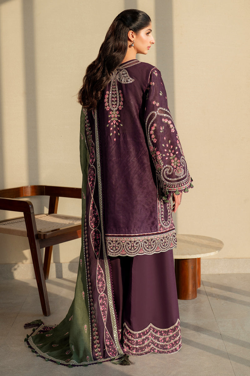 Jazmin | Shahkaar Luxury Lawn 25 | SL25-D6 by Jazmin - Designer Dress - Type: Ladies Clothes - Available at Libayah - 100% Original