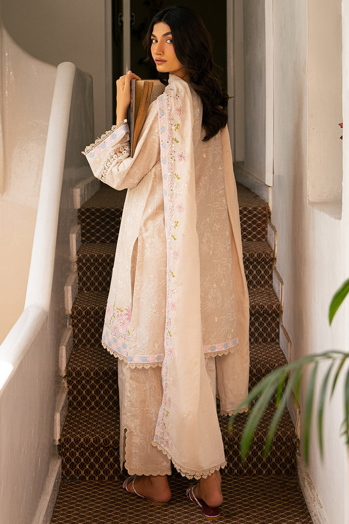 Cross Stitch | Mahiri Embroidered Lawn 24 | ASHEN AURA by Cross Stitch - Designer Dress - Type: Ladies Clothes - Available at Libayah - 100% Original