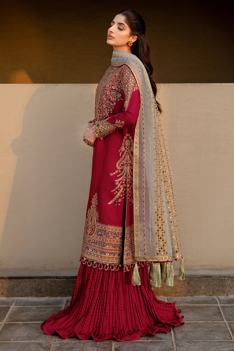Jazmin | Shahkaar Luxury Lawn 25 | SL25-D5 by Jazmin - Designer Dress - Type: Ladies Clothes - Available at Libayah - 100% Original