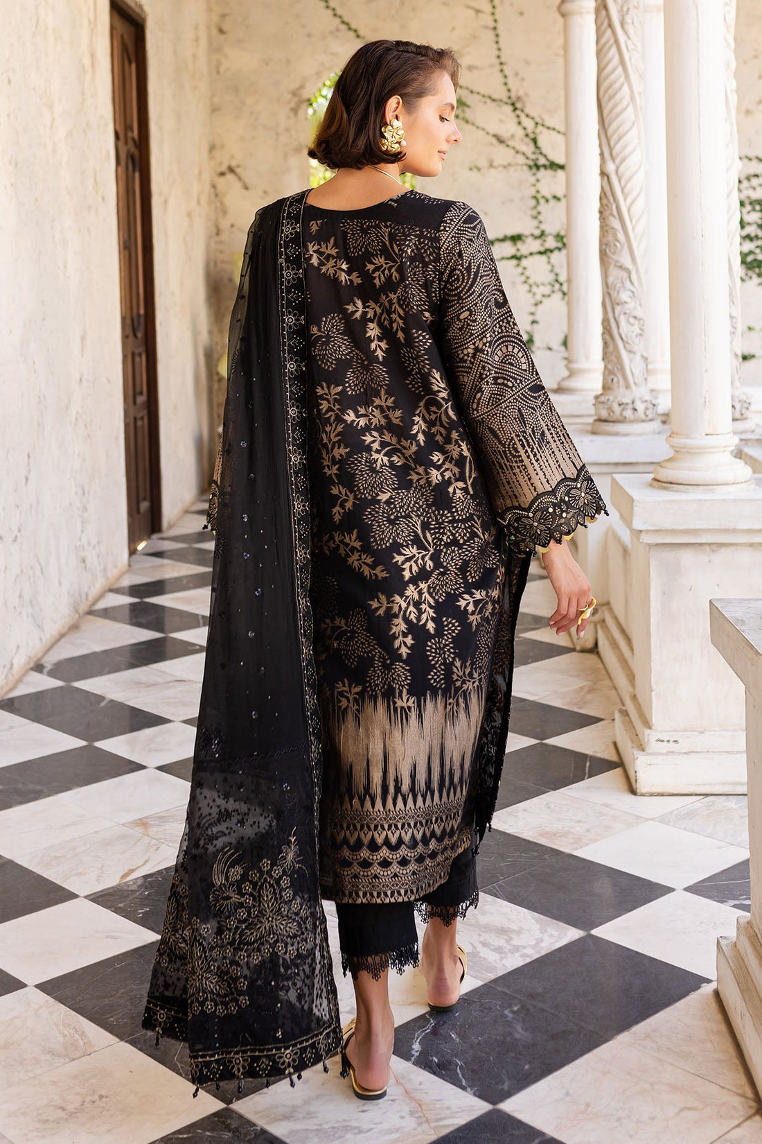 Nureh | Lawn Jacquard | NE-156 by Nureh - Designer Dress - Type: Ladies Clothes - Available at Libayah - 100% Original