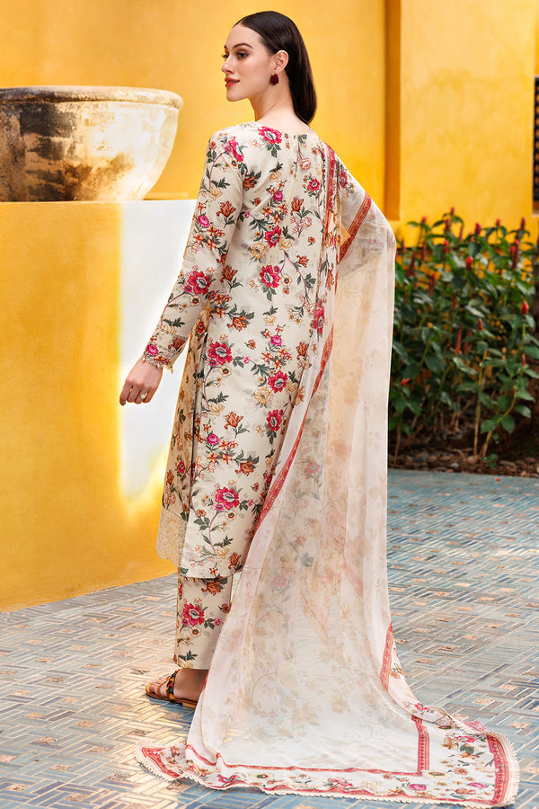 Farasha | Printed Essentials | Ivory Dusk by Farasha - Designer Dress - Type: Ladies Clothes - Available at Libayah - 100% Original