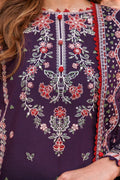 Farasha | Kaavish Lawn 24 | SHADOW BERRY by Farasha - Designer Dress - Type: Ladies Clothes - Available at Libayah - 100% Original