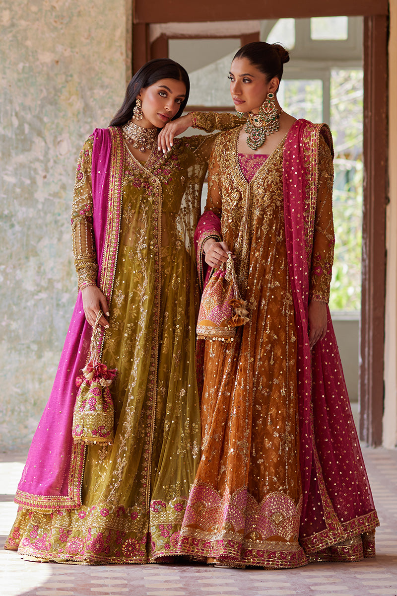 Mina Hassan | Formal Dholki Collection | Nour by Mina Hassan - Designer Dress - Type: Ladies Clothes - Available at Libayah - 100% Original