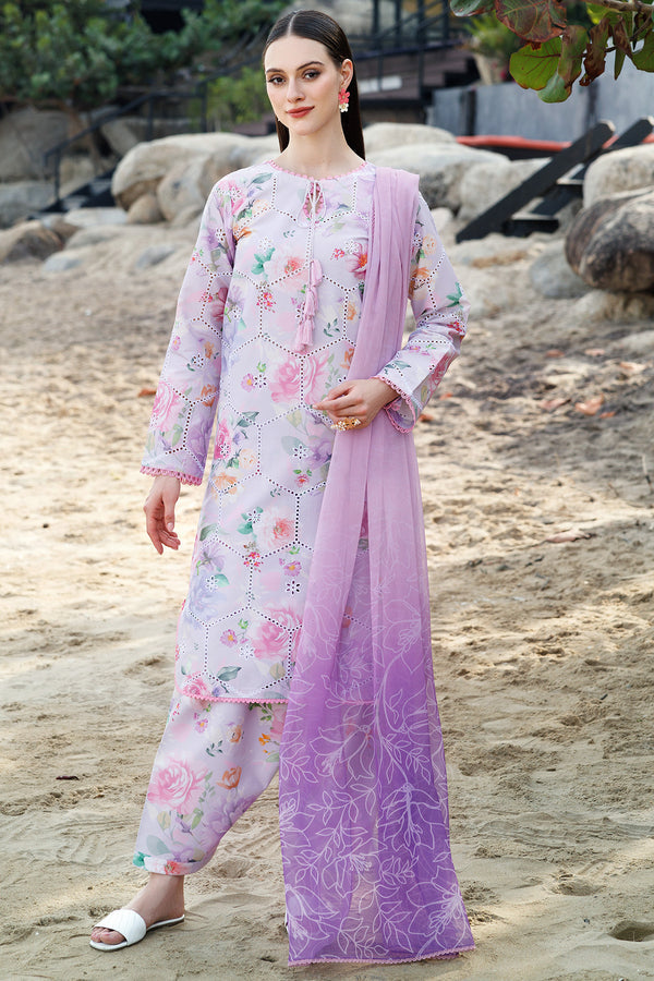 Farasha | Printed Essentials | Rosy Glem by Farasha - Designer Dress - Type: Ladies Clothes - Available at Libayah - 100% Original