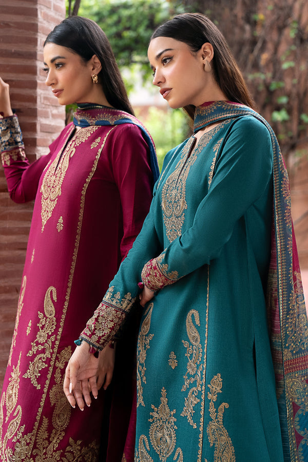 Jazmin | Winter Edition 24 | KHADDAR UW-0070 by Jazmin - Designer Dress - Type: Luxury - Available at Libayah - 100% Original