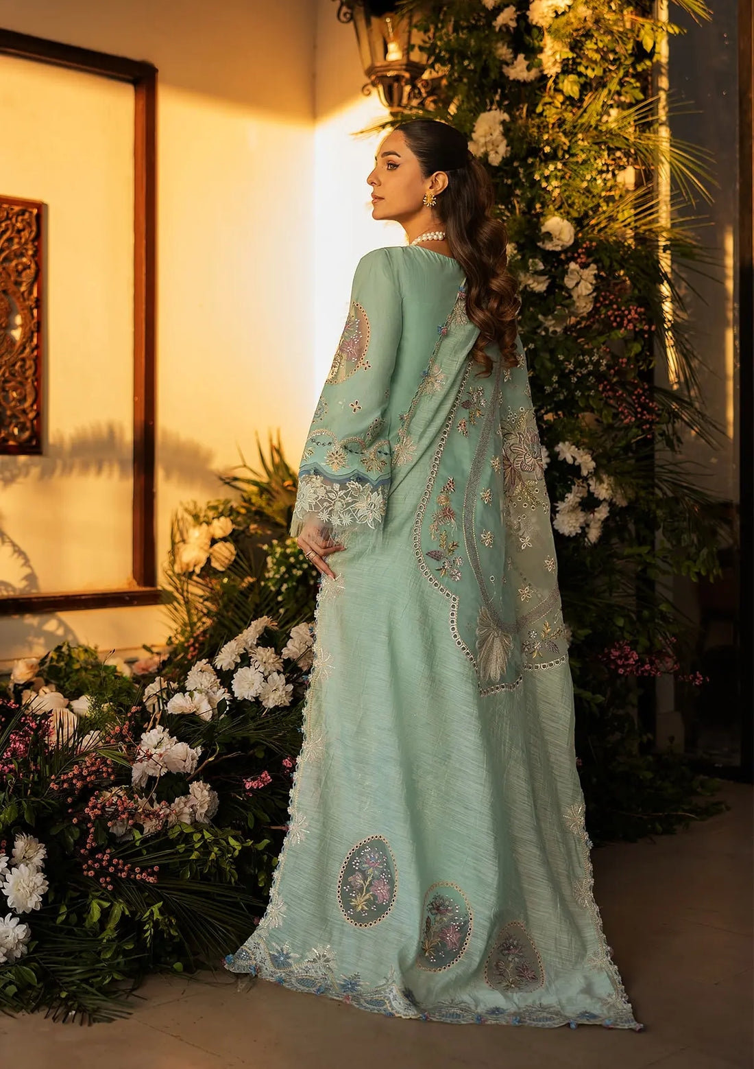 Kahf Premium | Luxury Lawn 25 | KLR-10 Elva by Kahf Premium - Designer Dress - Type: Ladies Clothes - Available at Libayah - 100% Original