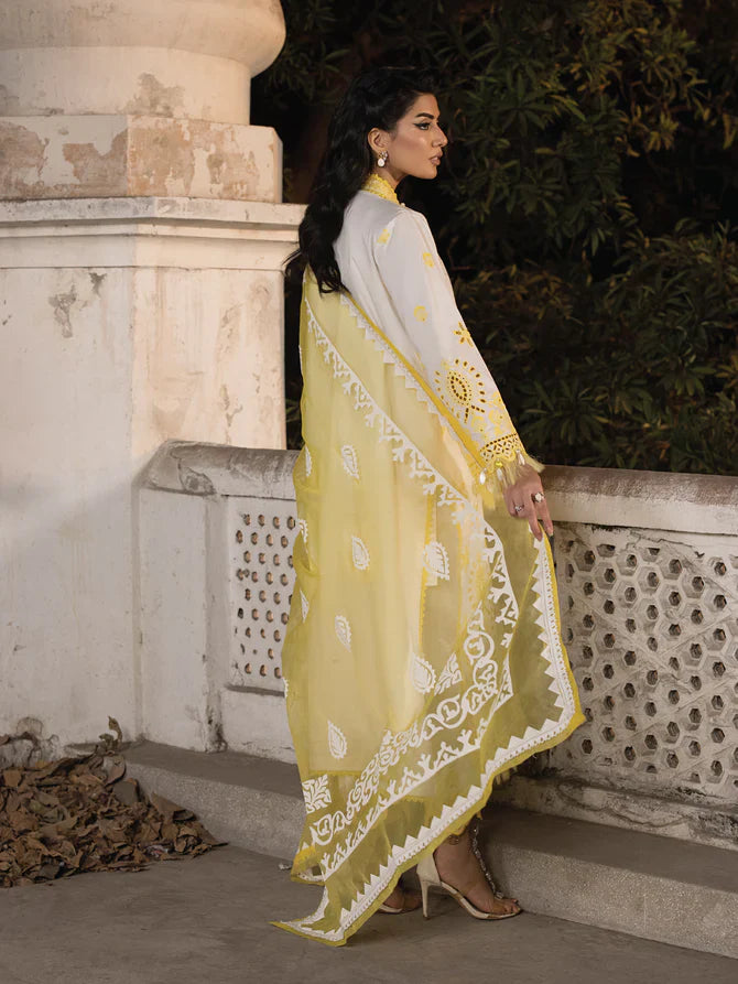Faiza Faisal | Maya Luxury Lawn | Ceren by Faiza Faisal - Designer Dress - Type: Ladies Clothes - Available at Libayah - 100% Original